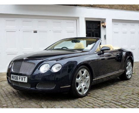 2008 Bentley Continental GTC  - Only two private owners, just 15,400 recorded miles, and in a wonderful and desirable colour 