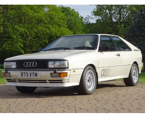 1984 Audi Quattro  - The subject of twenty-seven articles in Audi Driver magazine whilst owned by Paul Harris    - Engine ove