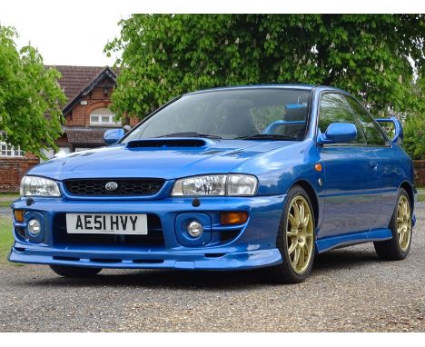 2001 Subaru Impreza P1  - No. 827 of 1,000 made (of which just c.320 are currently taxed for road use)    - Warranted 68,800 