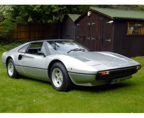 1978 Ferrari 308 GTS  - Desirable RHD UK car, recent comprehensive restoration by GTB Restorations Ltd    - Silver with Blue 