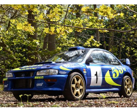 1996 Subaru Impreza WRC 97  As far as historic rally cars go, Subaru Impreza WRC97001 is one of the most important ever made'