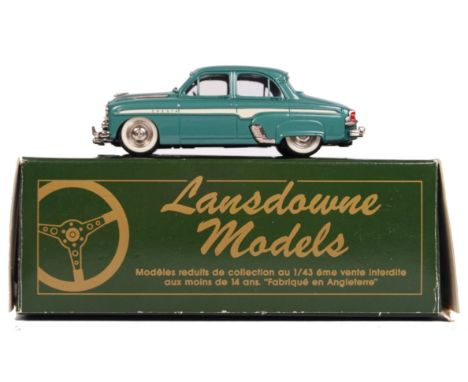 A Lansdowne Models precision diecast 1:43 scale model LD2 1957 Vauxhall Cresta E Series. Appears mint+, within the original b