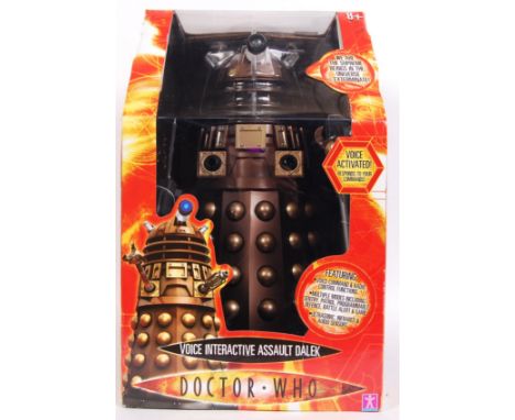 An original Character Options made BBC Licensed ' Doctor Who ' large scale Radio Controlled ' Voice Interactive Assault Dalek