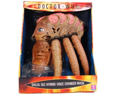 An original Character Options made BBC ' Doctor Who ' ' Daleks in Manhattan ' character mask of ' Dalek Sec Hybrid '. Voice C