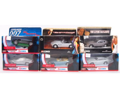 A collection of 6x Corgi 007 James Bond diecast model vehicles to include; TY04902, TY07501, TY06901, TY07601, 04801 &amp; 05