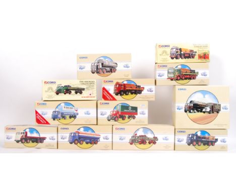 a good collection of 12x Corgi Classics made diecast model buses. Each model appears mint and unused, within the original box