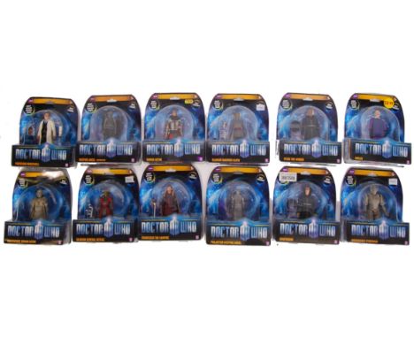 A collection of 12x Character Options made BBC Doctor Who 11th Doctor series carded/ plastic cased action figures to include;