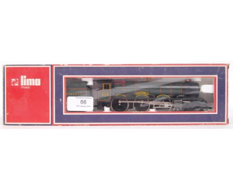 A vintage Lima Model Railways 00 gauge railway trainset locomotive 5103MW ' King George V ' 6000, in green. Within the origin