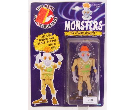 An original vintage retro 1980's Kenner The Real Ghostbusters carded action figure ' The Zombie Monster ,' from the Monsters 