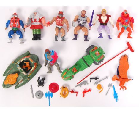 A collection of vintage 1980's Mattel made Masters Of The Universe MOTU action figures. All generally appear mint to mint+ an