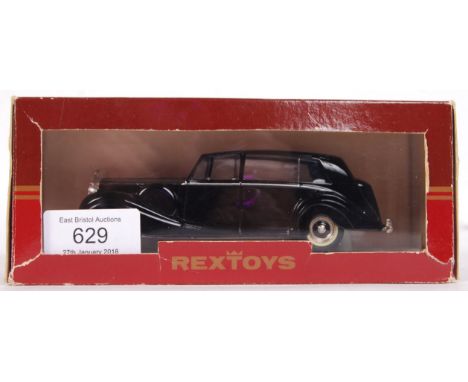 A Rextoys 1:43 scale precision diecast model No. 31 Rolls Royce Phantom IV Limousine. Appears mint, unused. Within the origin