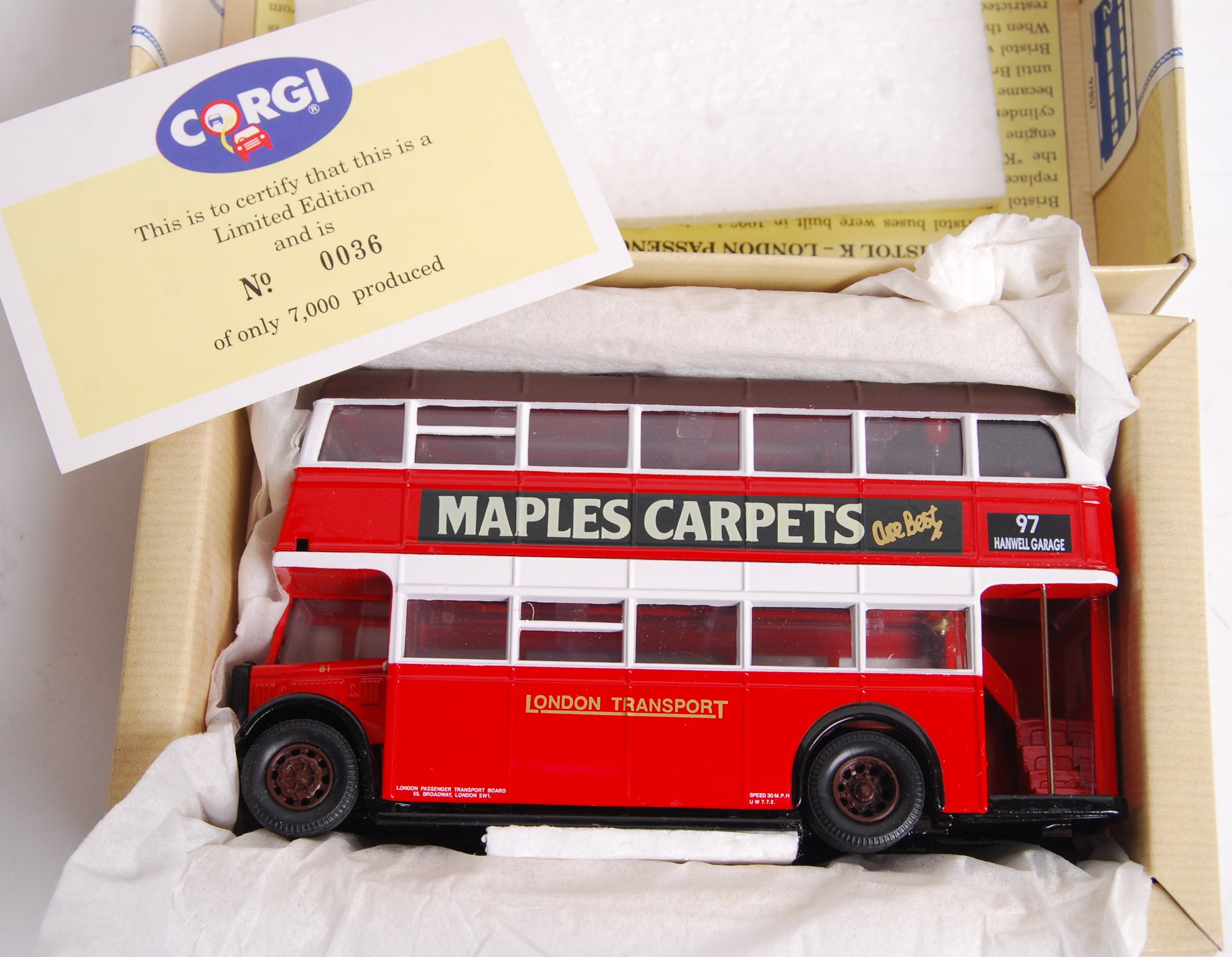 A Collection Of 10x Corgi Classics Made Diecast Model Buses. Comprising ...