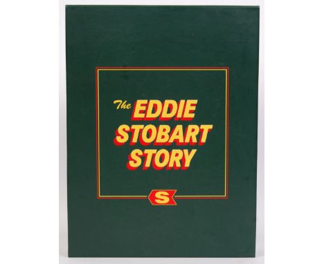 A Corgi ' Eddie Stobart Story ' limited edition diecast model set CC86610 . Complete with book and book mark. Appears mint an