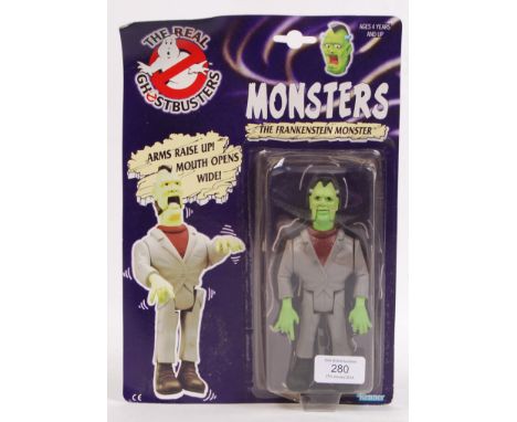 An original vintage retro 1980's Kenner The Real Ghostbusters carded action figure ' The Frankenstein Monster ,' from the Mon