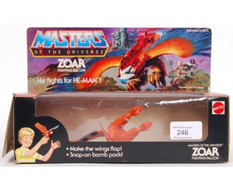 An original vintage 1980's MOTU Masters Of The Universe action figure ' Zoar ' by Mattel. Figure incomplete, within the origi