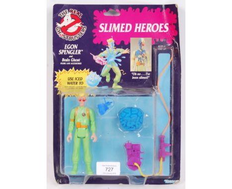 An original vintage 1980's Kenner made ' The Real Ghostbusters ' carded action figure of ' Egon Spengler &amp; Brain Ghost ' 