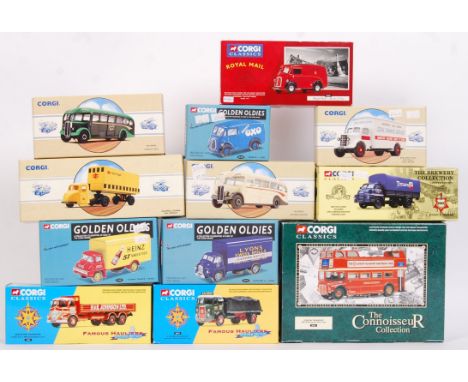 A collection of 12x assorted Limited Edition or Special Edition Corgi diecast model presentation sets. Various series, to inc