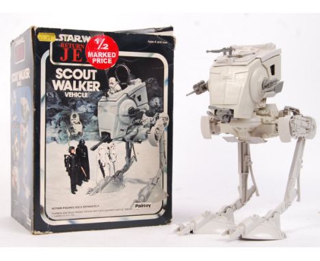 An original vintage Star Wars action figure ' Scout Walker Vehicle ' playset. Appears complete (including the top blaster). N