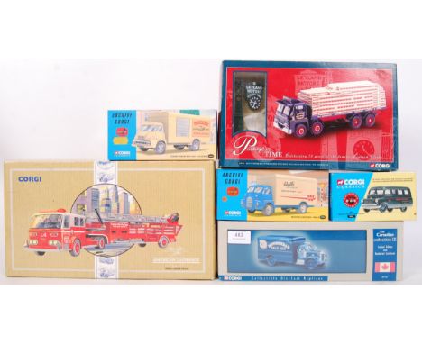 A collection of 6x original Corgi diecast model boxed sets &amp; cars to include; The Canadian Collection III, Archive Corgi 