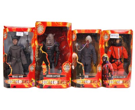 Four Character Options made BBC Doctor Who 12" figures of various characters to include; Novice Hame, Judoon Captain, Ood &am