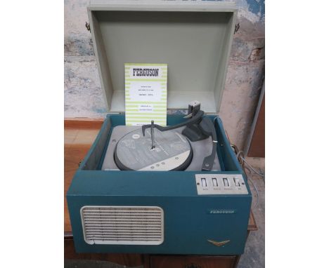 1960s STYLE FERGUSON RECORD PLAYER 