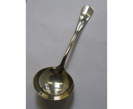 HALLMARKED SILVER LADLE, BIRMINGHAM ASSAY, DATED 1935, BY FATTORINI & SONS