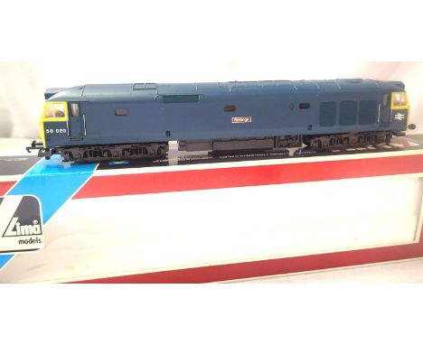 Lima Class 50 Revenge BR Blue, 50020, in very good condition, box is ingood - very good condition. P&amp;P Group 1 (£14+VAT f