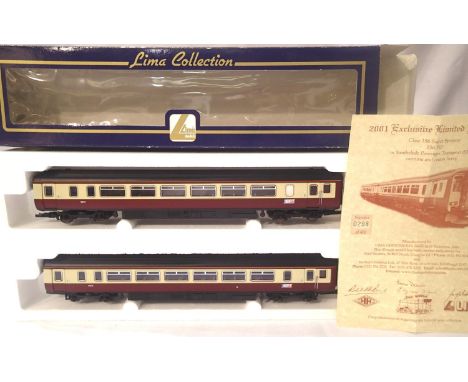 Lima Class 156 Super Sprinter, Strathclyde passenger transport 57510 and 52510, power car and trailer car. P&P Group 1 (£14+V