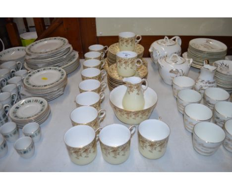 A Royal Worcester part teaset for twelve people