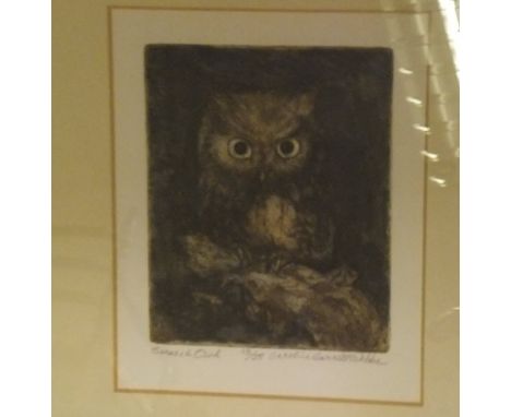 AFTER CAROLINE GARRETT WEBBE limited edition colour print 13/25, signed lower right together with AFTER BARRELIER "Floral stu