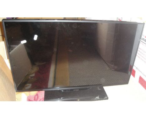A Linsar Freeview HD television and a Casio CTK900 keyboard and stand               