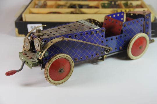 vintage meccano car