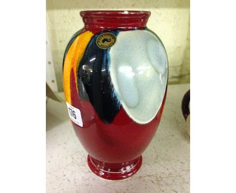 A Poole Pottery Living Glaze vase.