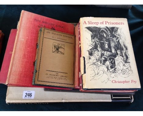 Nine various hardback books including Thy Servant A Dog told by Boots, First Edition, publ. Macmillan & Co. 1930 (October rep