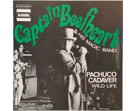 CAPTAIN BEEFHEART - PACHUCO CADAVER 7" (RARE FRENCH - 2C 006-91200 M). Here we have a superb French 7" rarity for the Captain