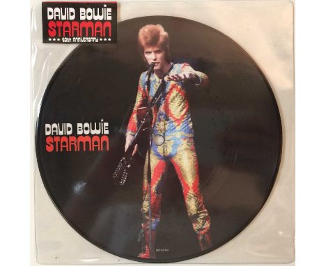DAVID BOWIE - STARMAN 7" (RSD 40th ANNIVERSARY - DBSTAR 40). Here we have a superb Limited Edition anniversary 7" picture dis