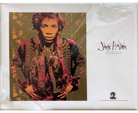 A 1992 set of six limited edition prints, issued with an official Jimi Hendrix exhibition. To include prints of work by Gered
