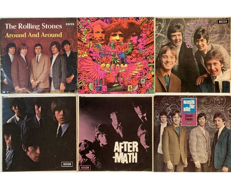 SMALL FACES/ROLLING STONES/CREAM - 60s LPs. Cracking pack of 8 x LPs from these 3 iconic British acts. Titles are Small Faces