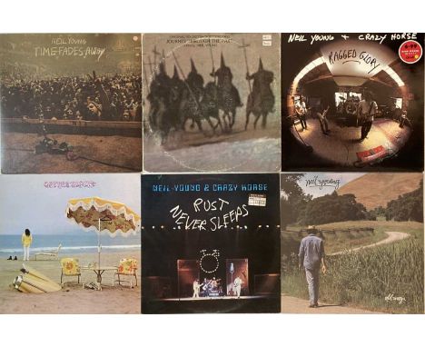 NEIL YOUNG - LP PACK. A quality selection of 13 LPs by the great Neil Young. Titles include Ragged Glory (WX 374/ 7599-26315-