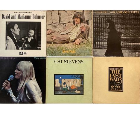 FOLK/ COUNTRY/ SINGER-SONGWRITER - LPs. An extensive selection of around 240 LPs. Artists/ titles include Neil Young inc Afte