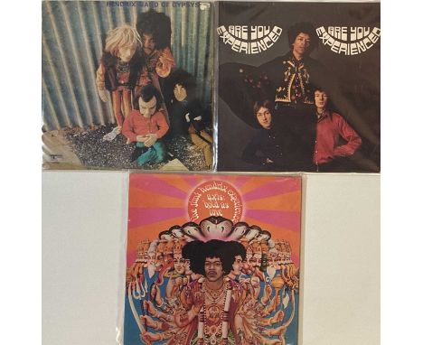 JIMI HENDRIX - ORIGINAL UK LPs. Rockin' pack of 3 x original UK LPs from Buster and friends... Titles are Axis: Bold As Love 
