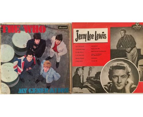 THE WHO/JERRY LEE LEWIS - ORIGINAL UK LPs. Excellent bundle of 2 x original UK copies of these legendary albums! Titles are J
