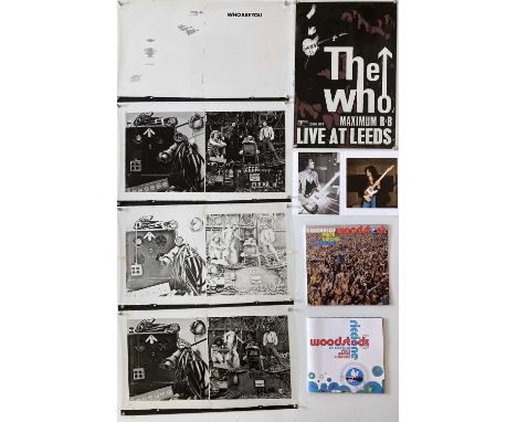 Collection of memorabilia to include: two 8 x 10" photo prints depicting Marc Bolan, originally purchased as part of a lot at