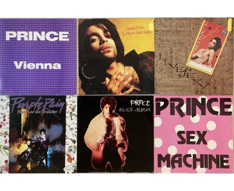 PRINCE - LPs/12" (WITH PROMOS/PICTURE DISC RARITIES). Superb collection of 13 x LPs/12" from Prince. Titles are Purple Rain (