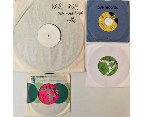 ROCK/POP/PROG/FOLK-ROCK - 7" DEMOS/LPs/WHITE LABEL LP. Really intriguing bundle of 3 x 7" demos plus 3 x LPs including a whit