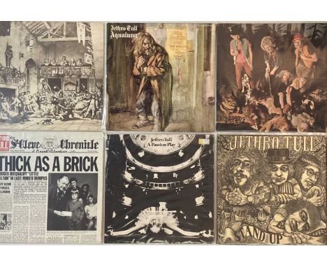 JETHRO TULL - LP COLLECTION. Smashing instant collection of 10 x LPs from Jethro Tull including 60s original UK pressings. Ti