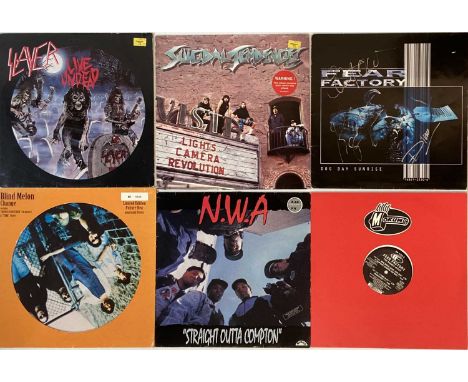 METAL/ELECTRONIC/HIP HOP - 12"/LPs/10". Another diverse bundle with 15 x 12"/LPs/10" included here. Artists/titles include Fe