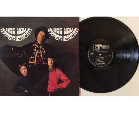 THE JIMI HENDRIX EXPERIENCE - ARE YOU EXPERIENCED LP (1ST UK PRESSING - TRACK 612001). A solid example original UK copy of th