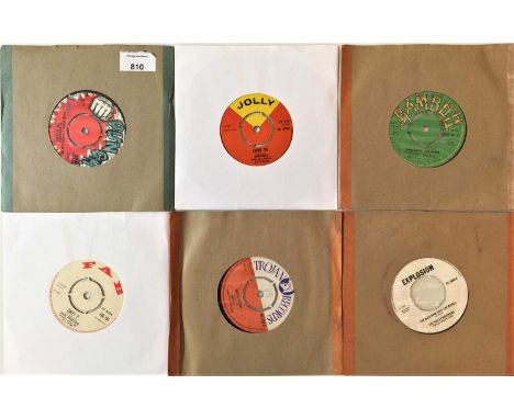 REGGAE 7" (UK LATE 60s/70s RELEASES - TOP RARITIES). A final absolutely killer pack of 6 x wicked 45s. Titles are The Slicker