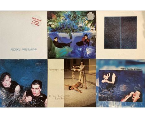 ASSOCIATES/NEW ORDER - 12"/LPs. Cool selection of 11 x 12"/LPs including hard to find releases. Associates titles (x10) inclu